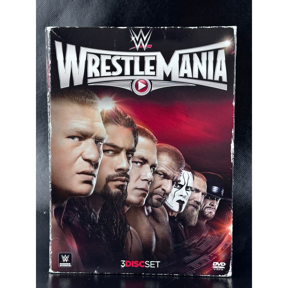 WrestleMania WWE Wrestling 3 Disc Set DVD Wrestling Legends Hall of Fame
